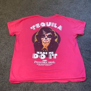 Tequila Made Me do It shirt
